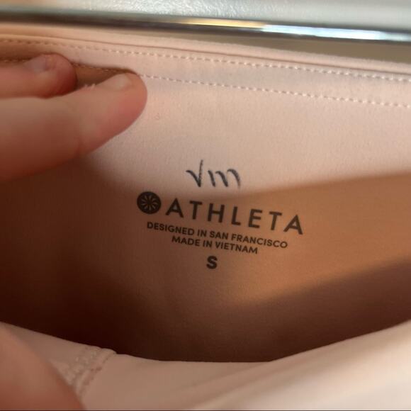 Athleta Eclipse 7/8 Mesh Tight Ballerina Gown Pink Size Small - Picture 3 of 9